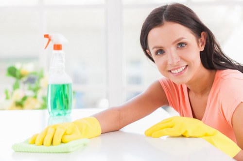 A spotless Hammersmith interior after renovation cleaning