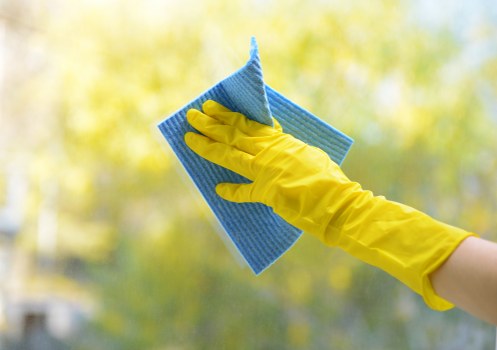 Professional window cleaning in Hammersmith on a residential property