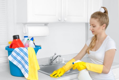 Deep cleaning service for a bathroom in Hammersmith